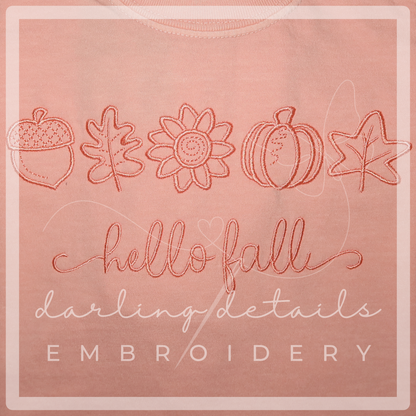 Hello Fall Comfort Colors Garment-Dyed T-Shirt