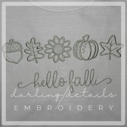 Hello Fall Comfort Colors Garment-Dyed T-Shirt