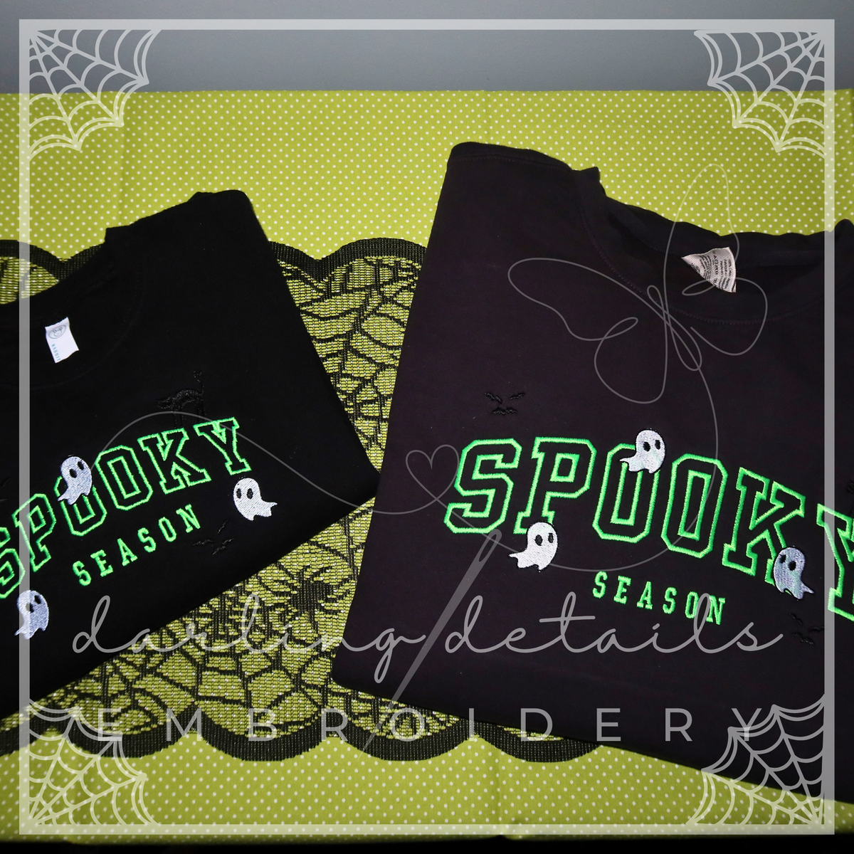 Varsity Spooky Season Comfort Colors Sweatshirt